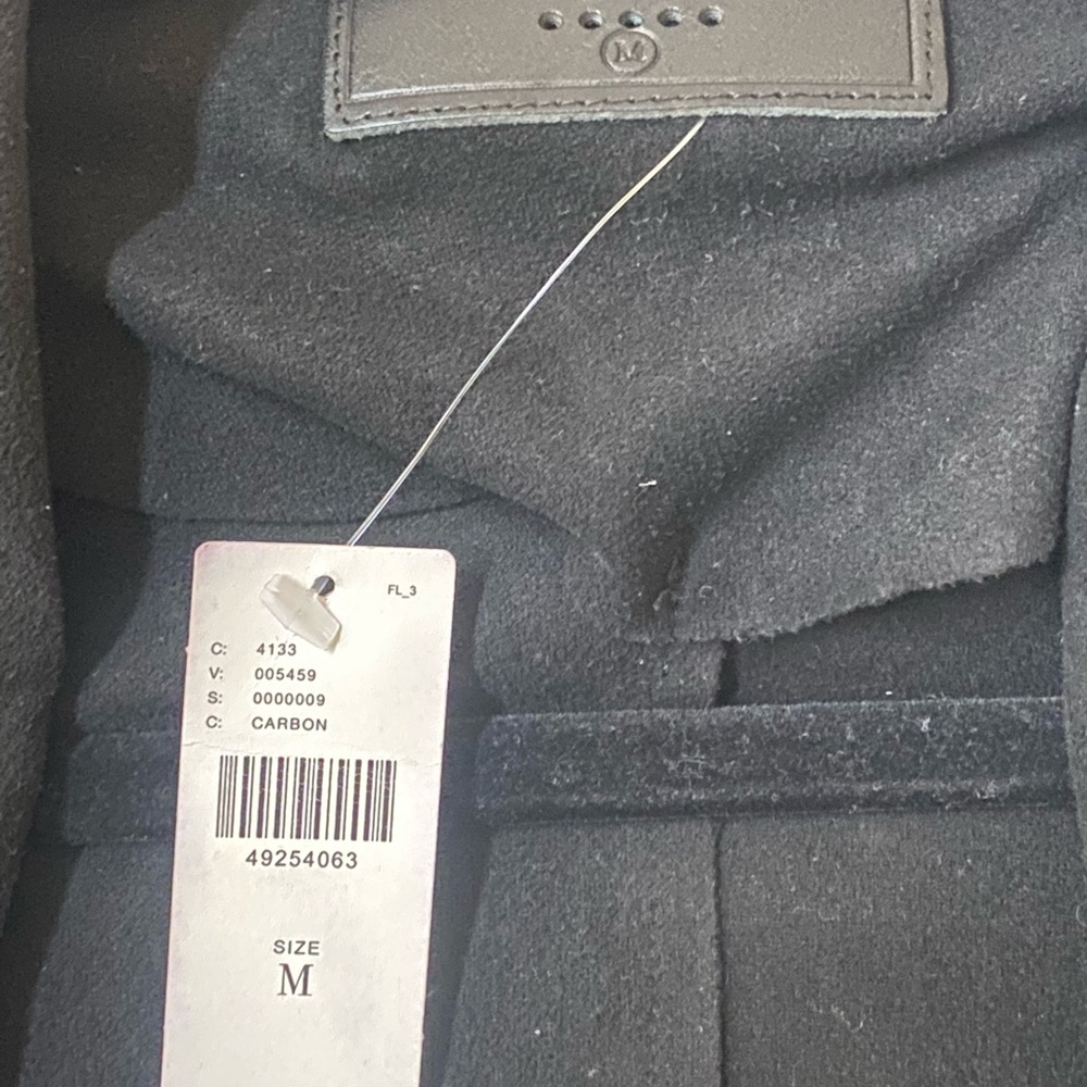 BLANK NYC Black Faux Leather and Suede Jacket